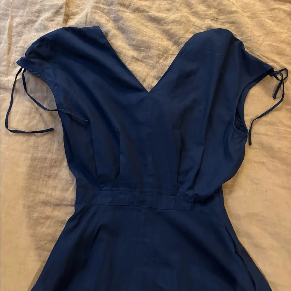 Uniqlo Ines de la Fressange Navy Dress - Picture 5 of 7